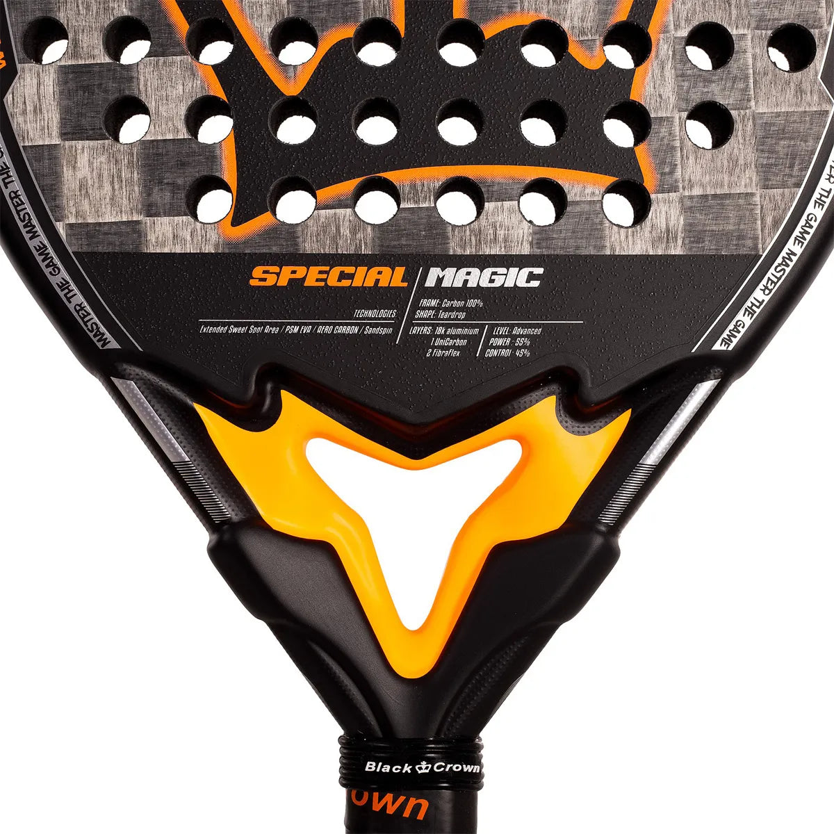 RAQUETTE DE PADEL BLACK CROWN SPECIAL MAGIC