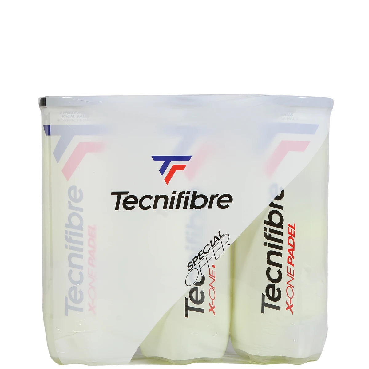 TRIPACK DE 3 BALLES DE PADEL TECNIFIBRE X-ONE
