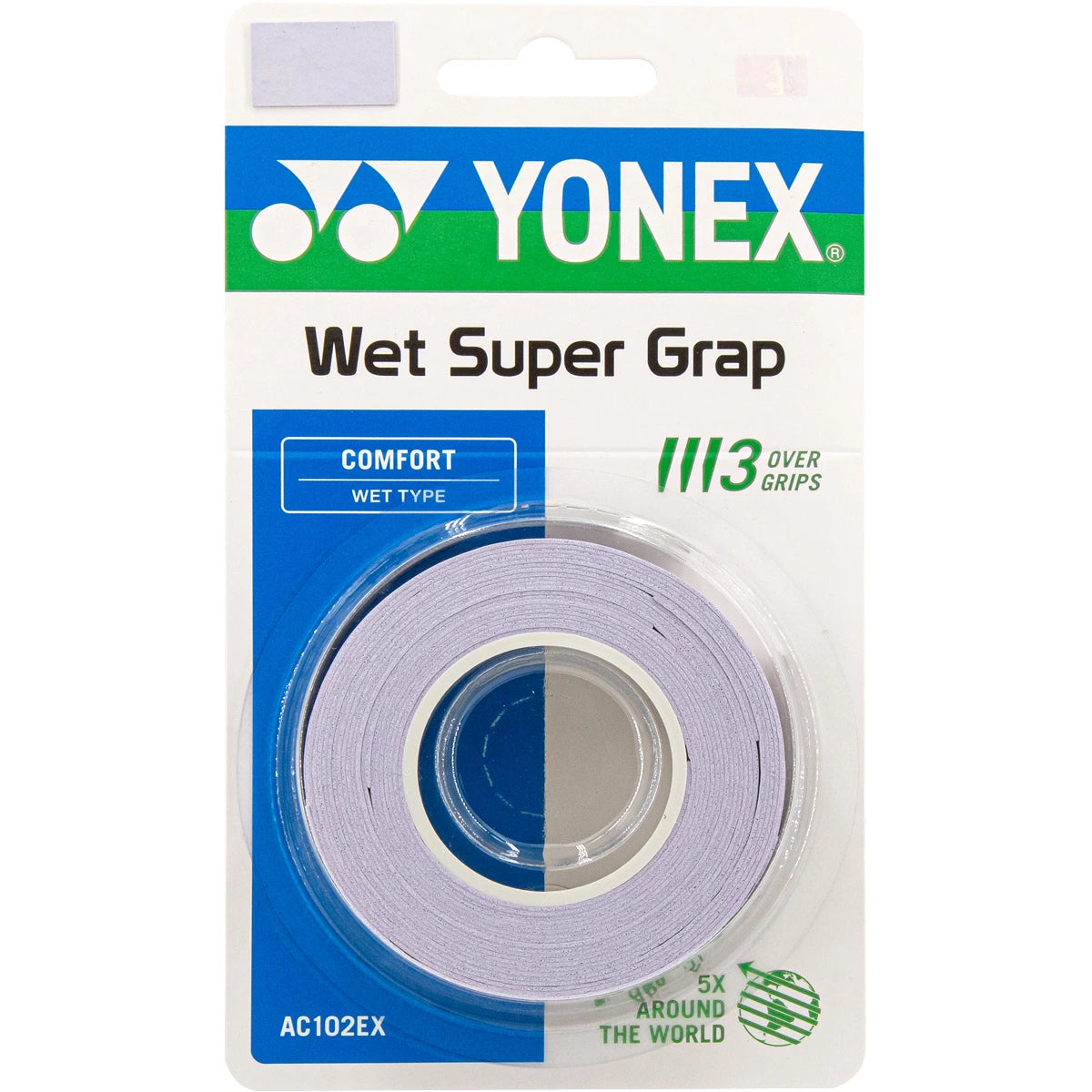 3 SURGRIPS YONEX SUPER GRAP AC 102