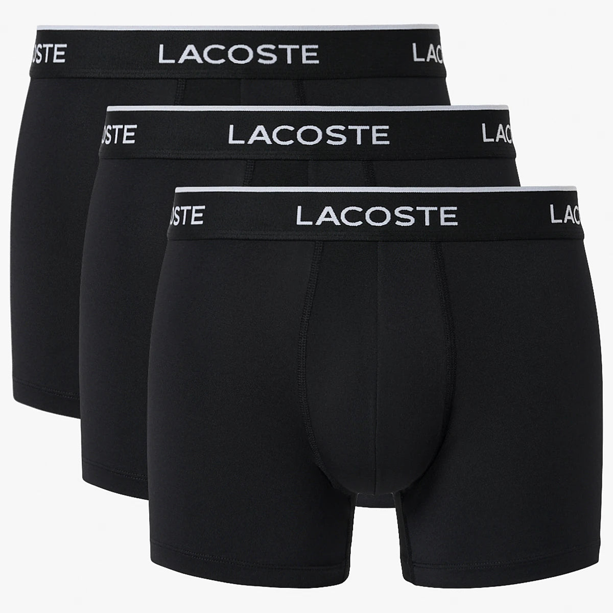 PACK DE 3 BOXERS LACOSTE POLYESTER