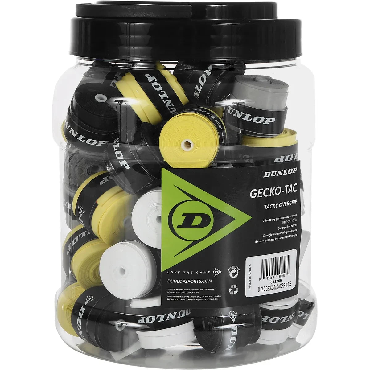 BOITE DE 60 SURGRIPS DUNLOP GECKO-TAC