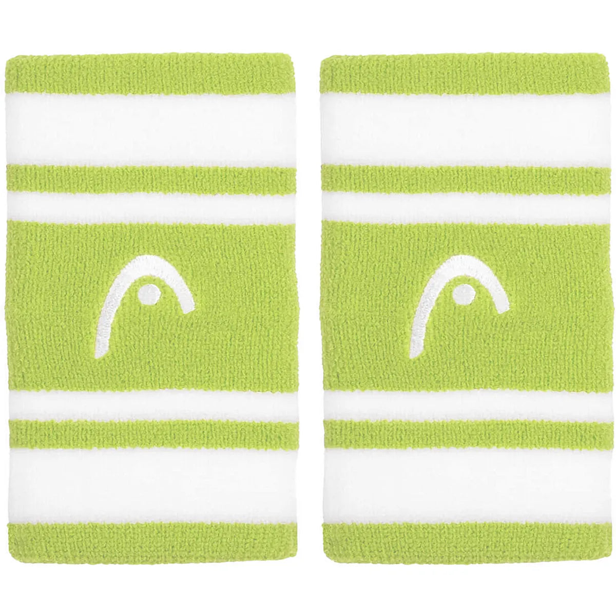 PAIRE DE SERRE POIGNETS HEAD DOUBLE LARGEUR 5" STRIPED