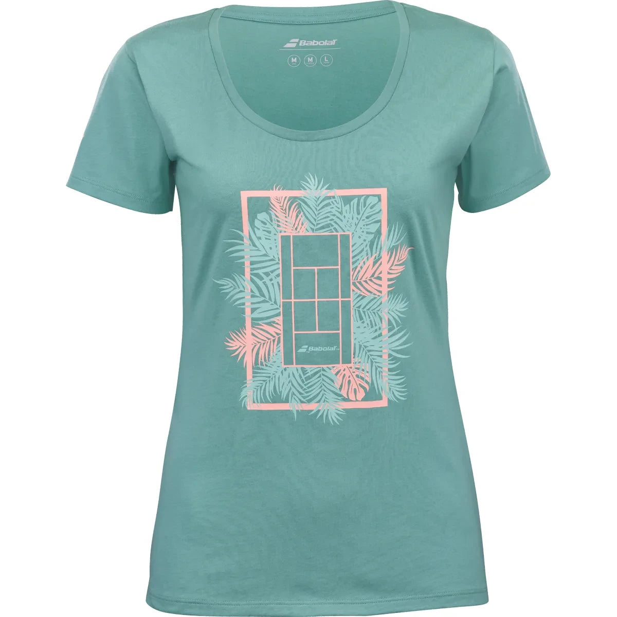 T-SHIRT BABOLAT FEMME EXERCISE MESSAGE