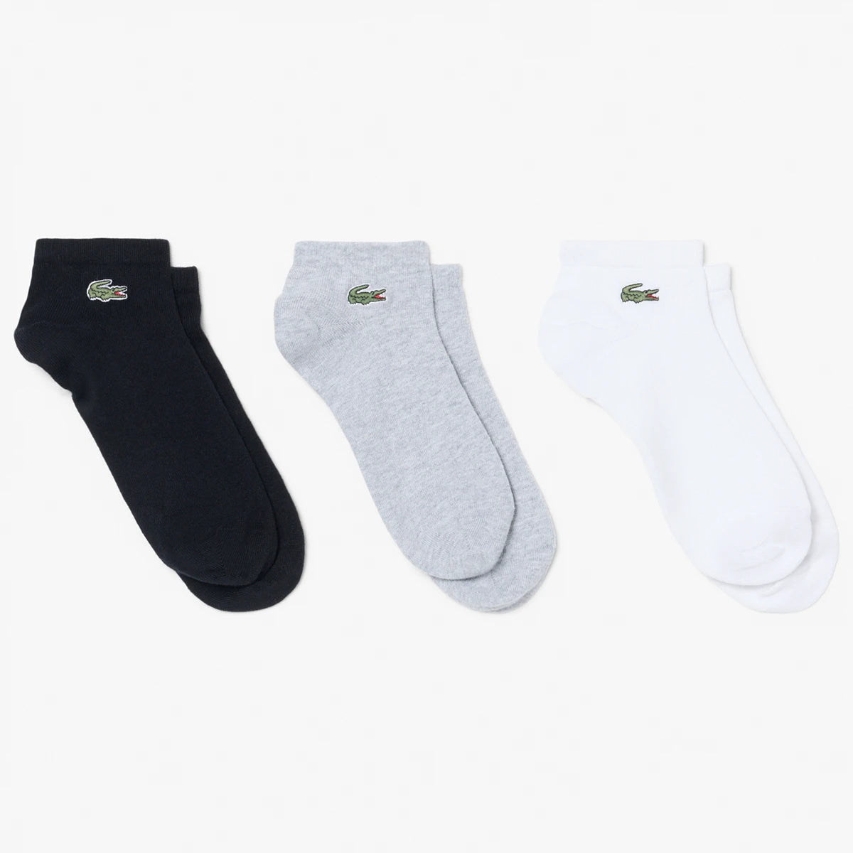 3 Paires de Chaussettes Basses Lacoste Classic
