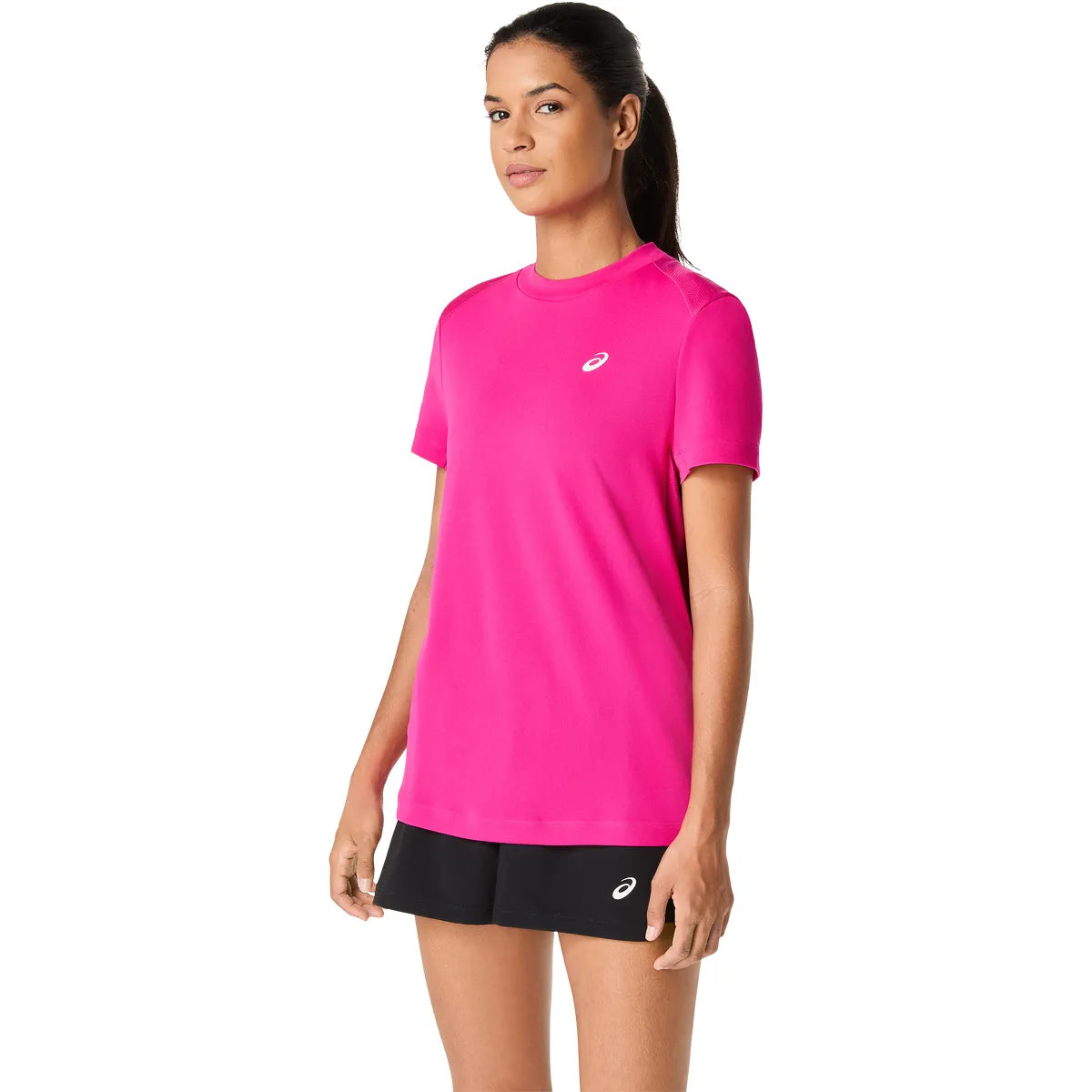 T-SHIRT ASICS FEMME COURT