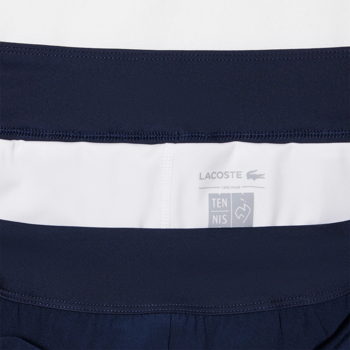 SHORT LACOSTE FEMME FRENCH TEAM
