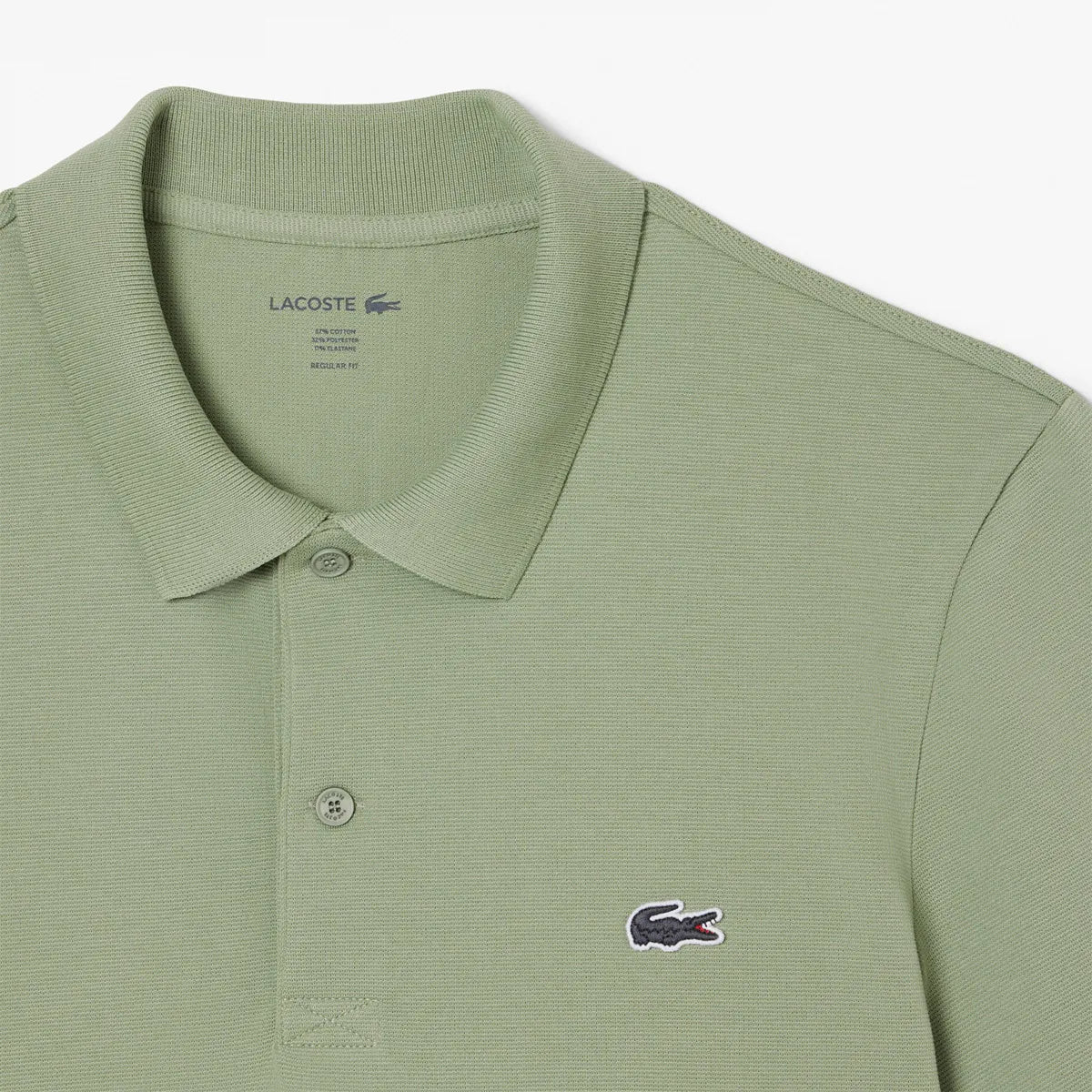 POLO LACOSTE CORE PERFORMANCE OTTOMAN REGULAR FIT