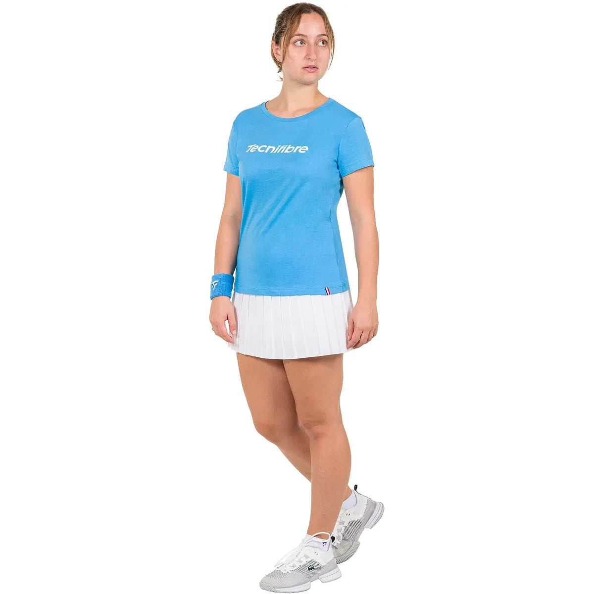 T-SHIRT TECNIFIBRE FEMME TEAM COTTON