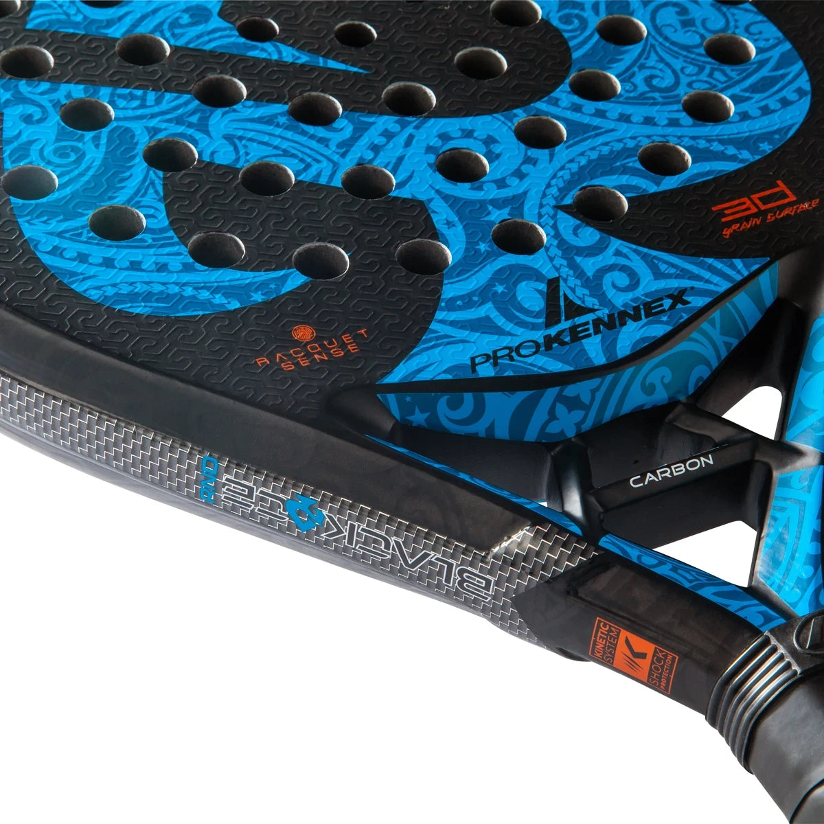 RAQUETTE PADEL PRO KENNEX KINETIC BLACK ACE RND