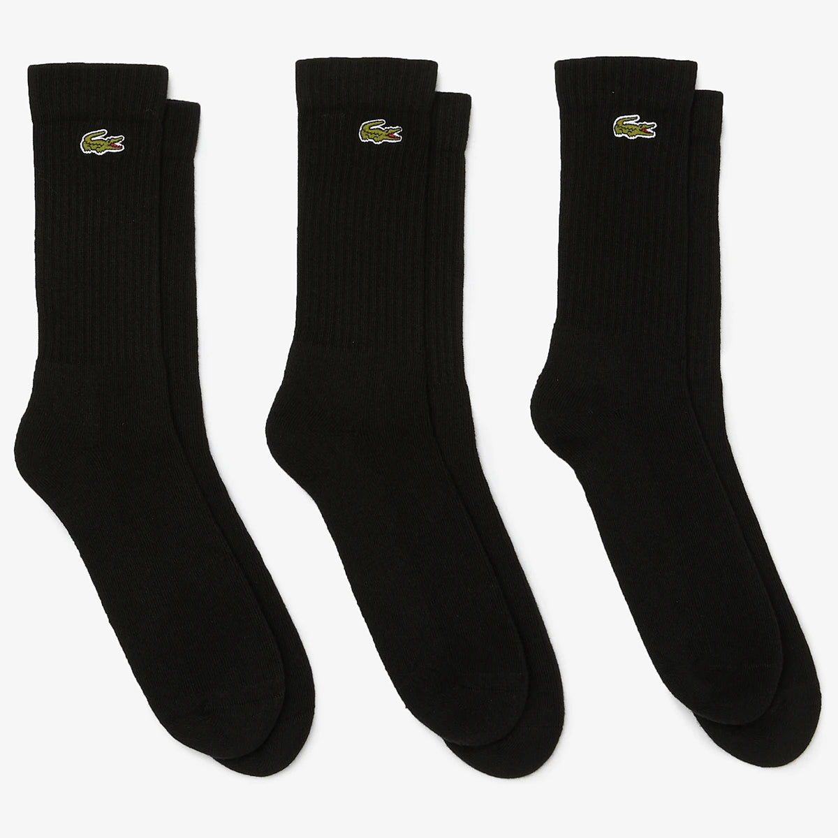 3 PAIRES DE CHAUSSETTES LACOSTE ATHLETE (MID)