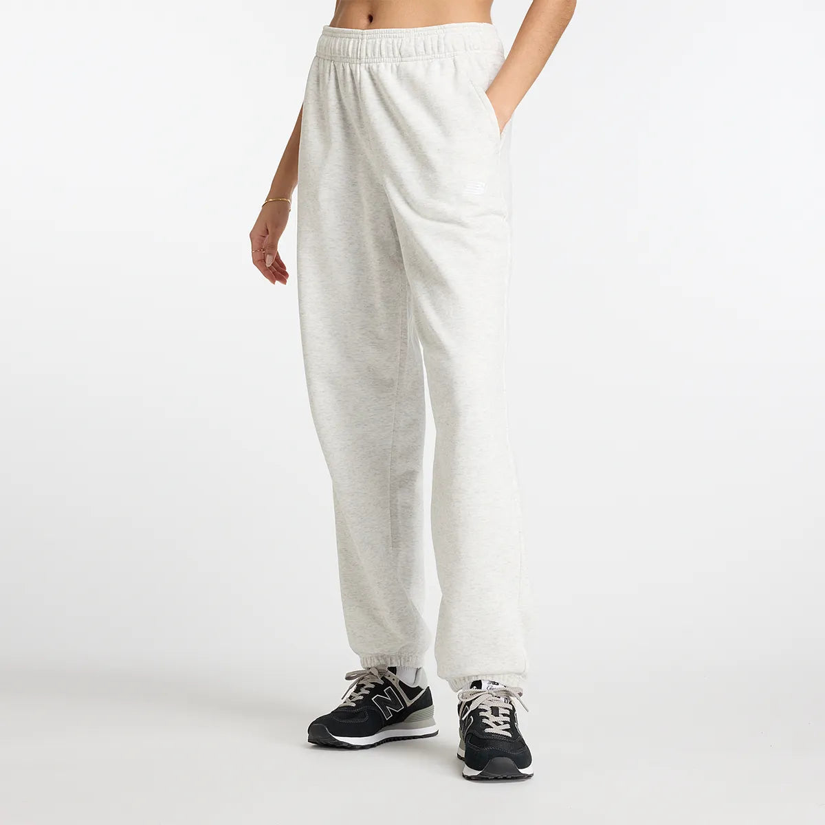 PANTALON NEW BALANCE FEMME ESSENTIALS FRENCH TERRY