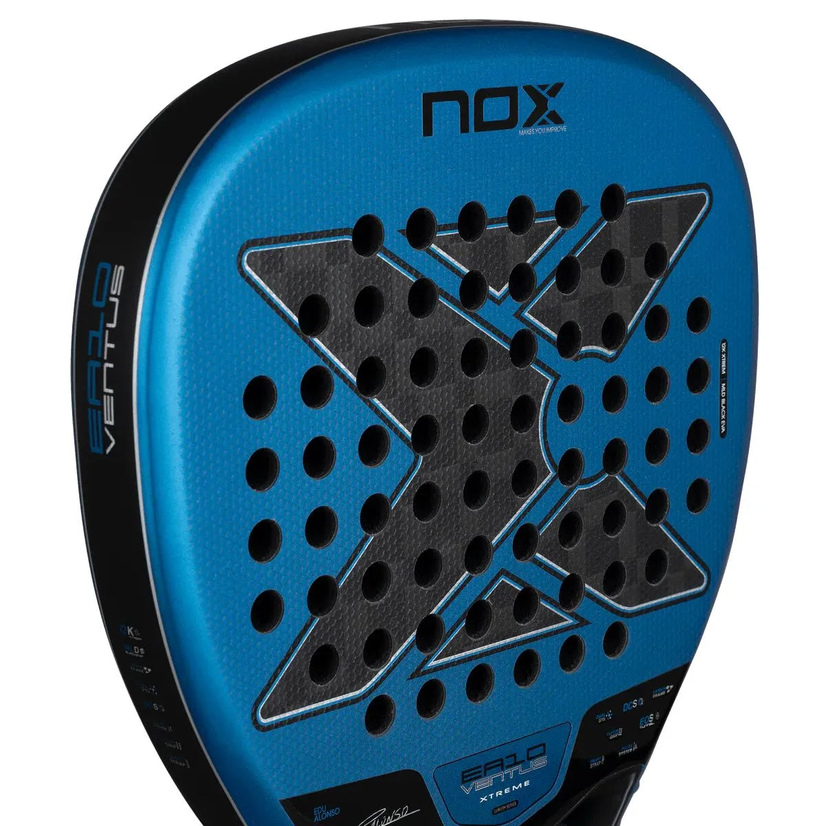 RAQUETTE DE PADEL NOX EA10 VENTUS ATTACK 12K XTREME BY EDU ALONSO 2026