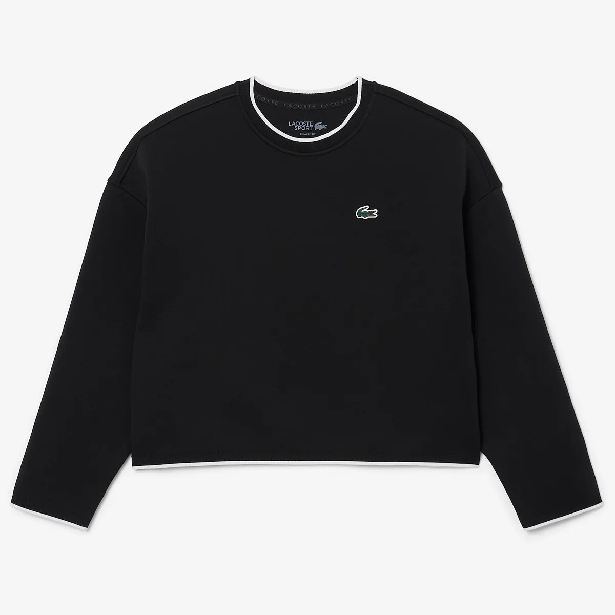 SWEAT LACOSTE FEMME CORE PERFORMANCE TECHNIQUE