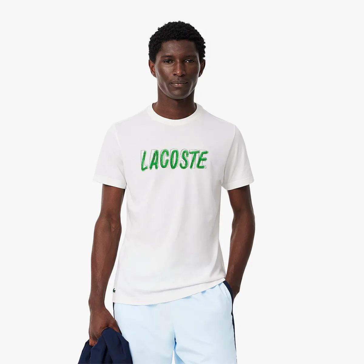 T-SHIRT LACOSTE CORE PERFORMANCE WORDING