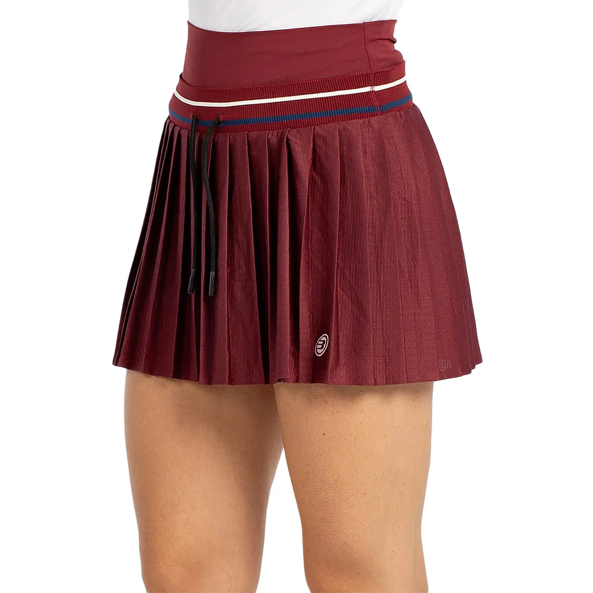 JUPE BULLPADEL FEMME TIMELESS ATRIA PLISSEE