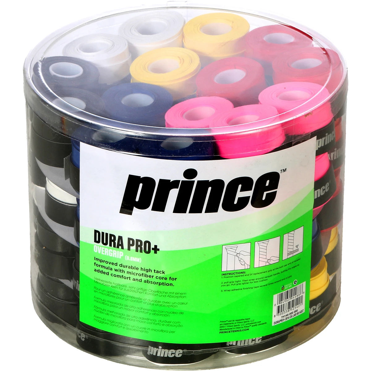 BOITE DE 60 SURGRIPS PRINCE DURAPRO+