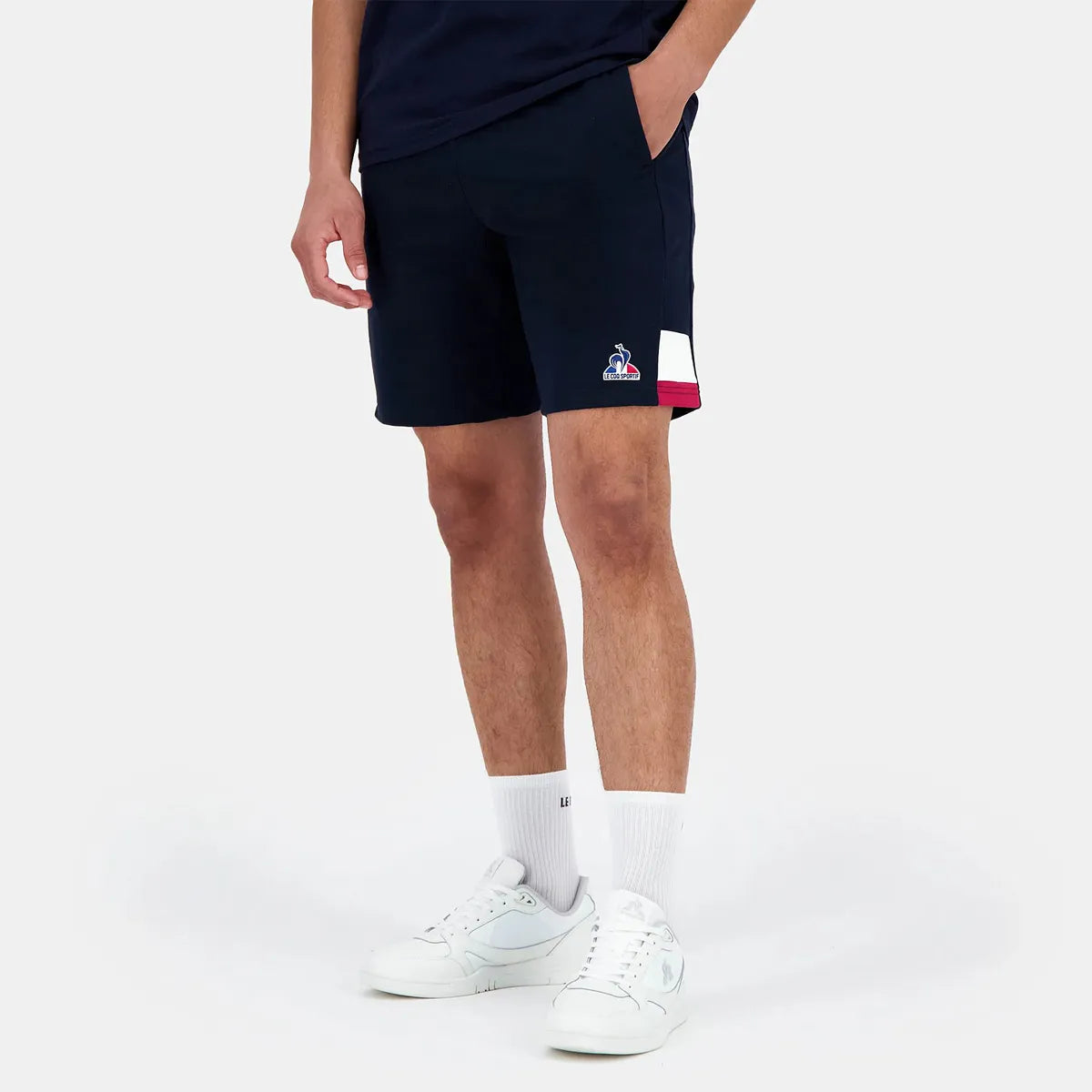 SHORT LE COQ SPORTIF TRICOLORE