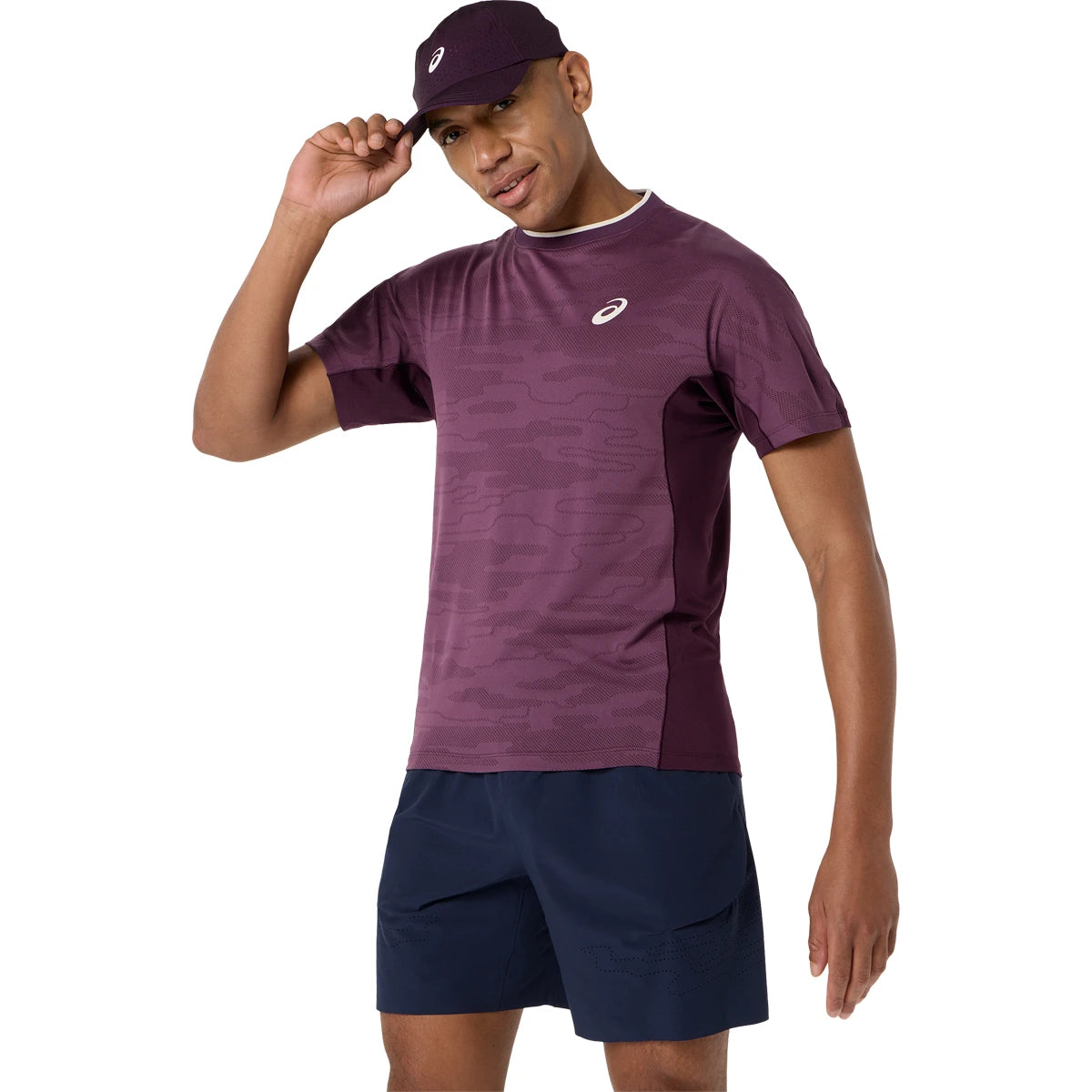 T-Shirt Asics Match Jacquard Ss