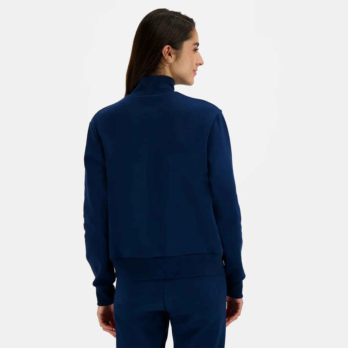 SWEAT LE COQ SPORTIF FEMME HERITAGE COL ROULE