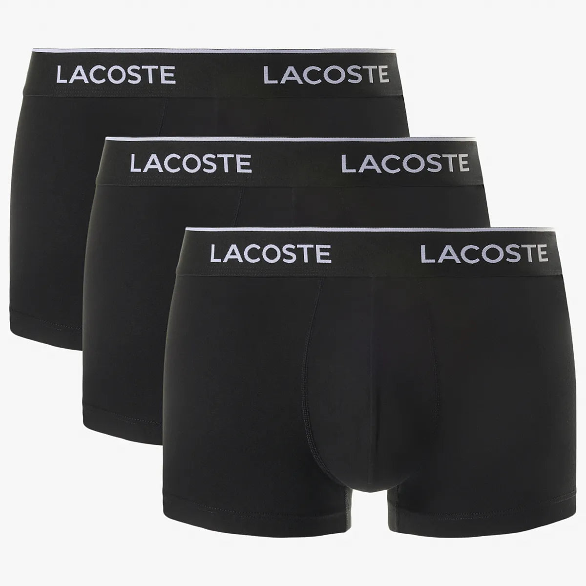 PACK DE 3 BOXERS LACOSTE COTON