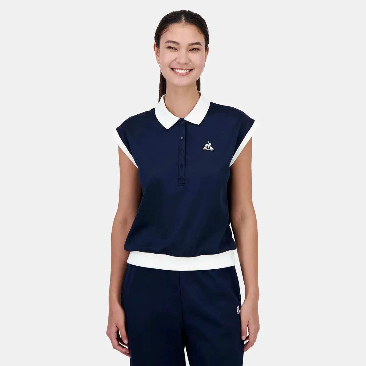 POLO LE COQ SPORTIF FEMME HERITAGE