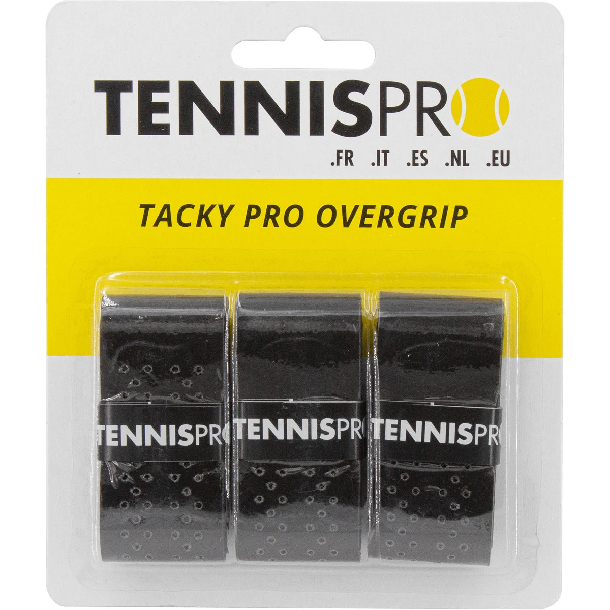 3 SURGRIPS TENNISPRO TACKY PRO PERFORATED