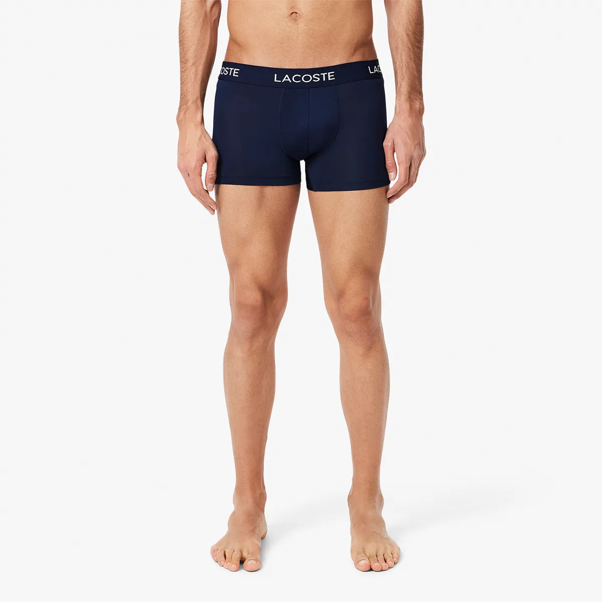PACK DE 3 BOXERS LACOSTE POLYESTER