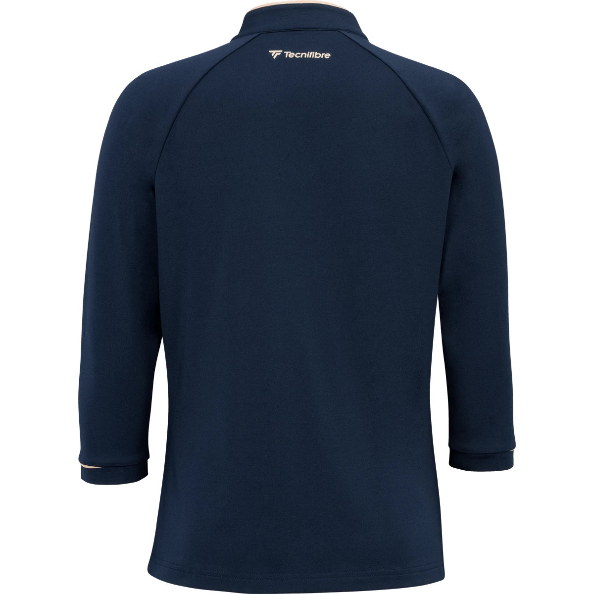 SWEAT TECNIFIBRE FEMME THERMOZIP 3/4 SLEEVE MARINE
