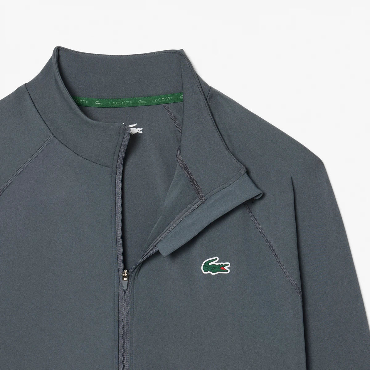 SWEAT LACOSTE ESSENTIALS MANCHES LONGUES FULL ZIP