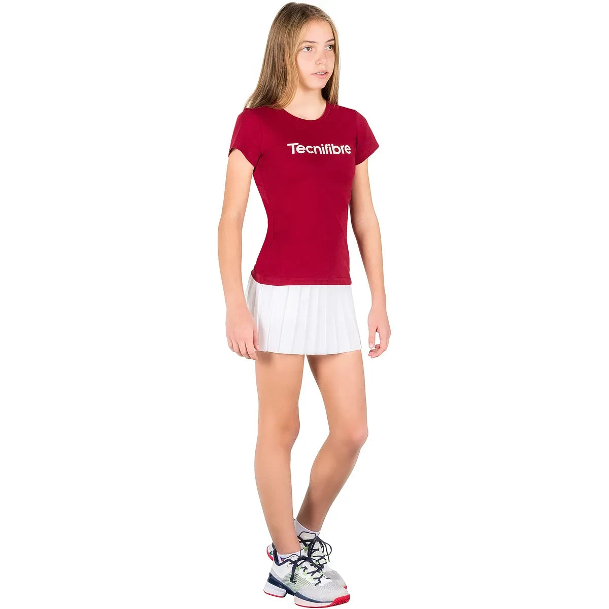 T-SHIRT TECNIFIBRE JUNIOR FILLE TEAM COTTON