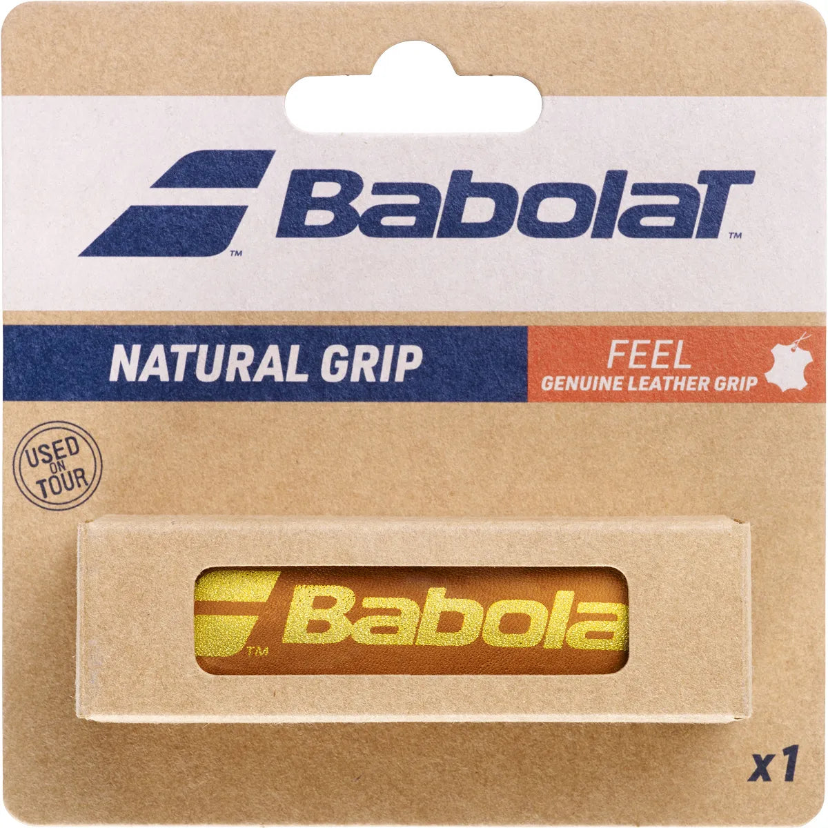 GRIP BABOLAT NATURAL EN CUIR