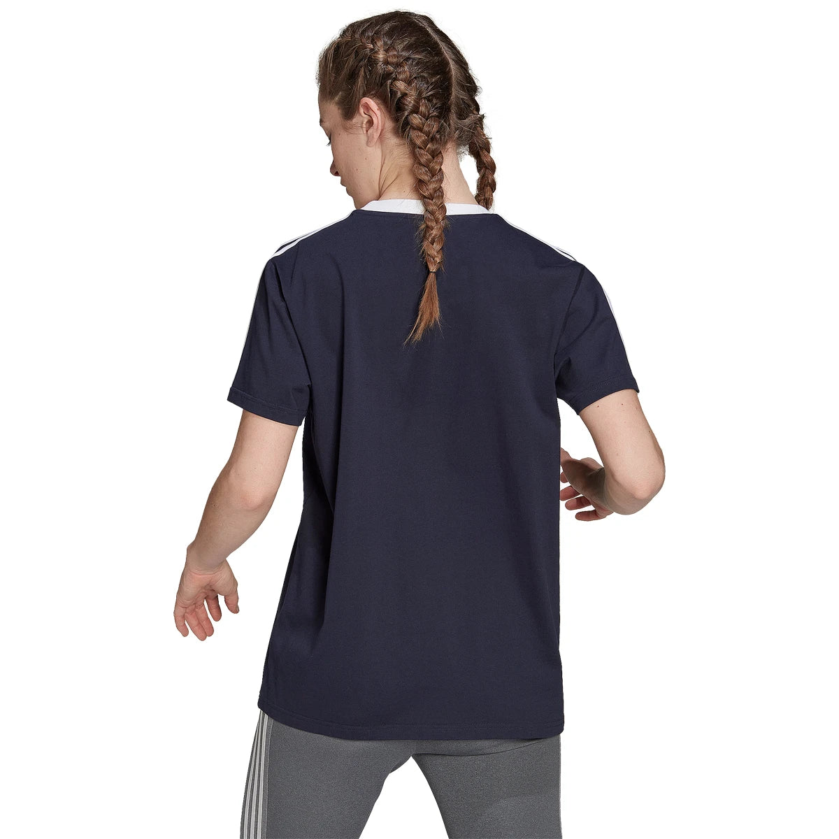 T-Shirt adidas Femme 3 Bandes Regular