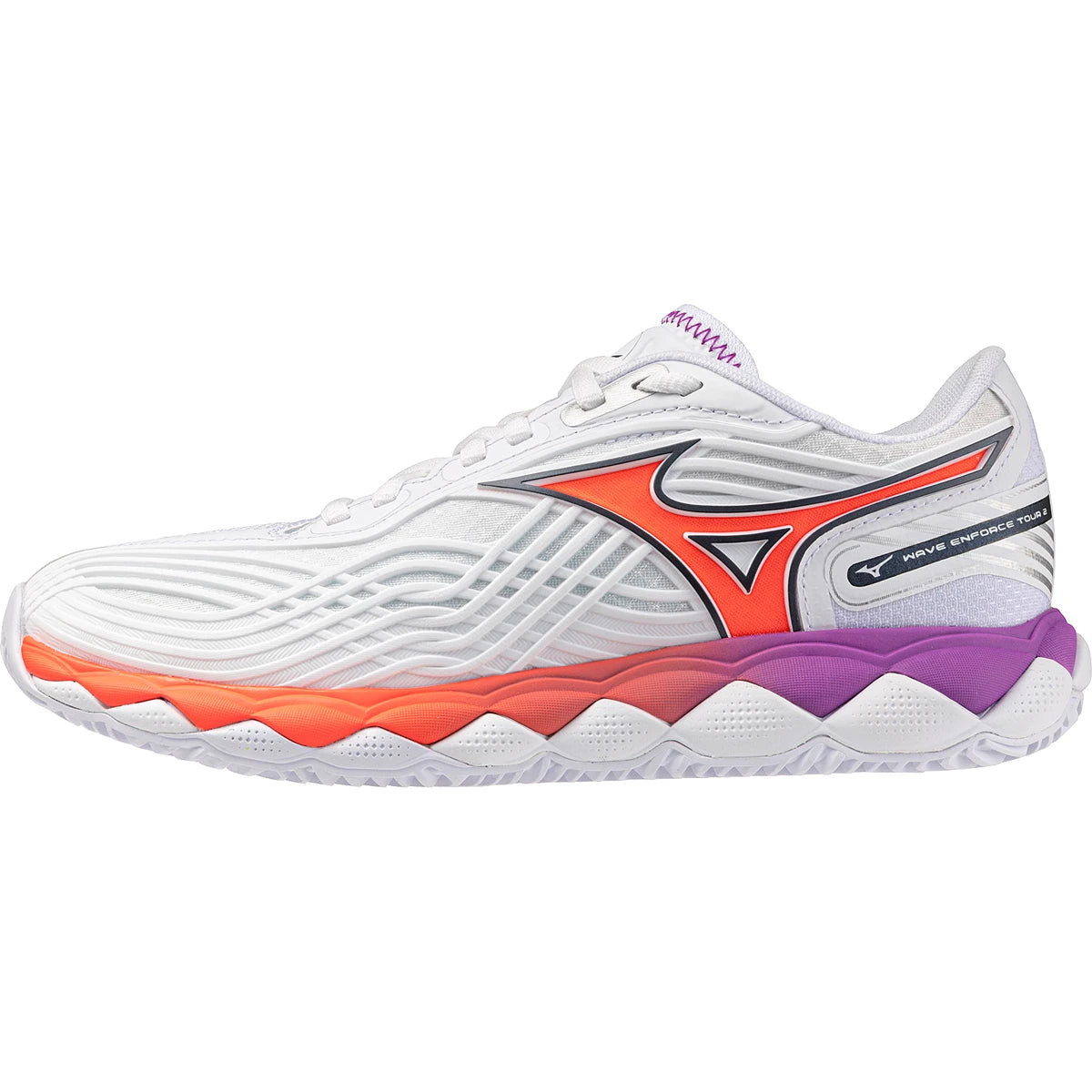 CHAUSSURES MIZUNO FEMME WAVE ENFORCE 2 COURT TERRE BATTUE