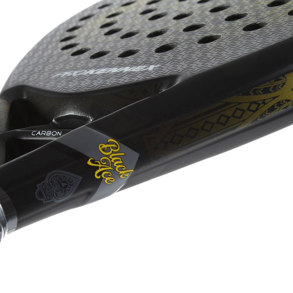RAQUETTE PADEL PRO KENNEX KINETIC BLACK ACE GOLD