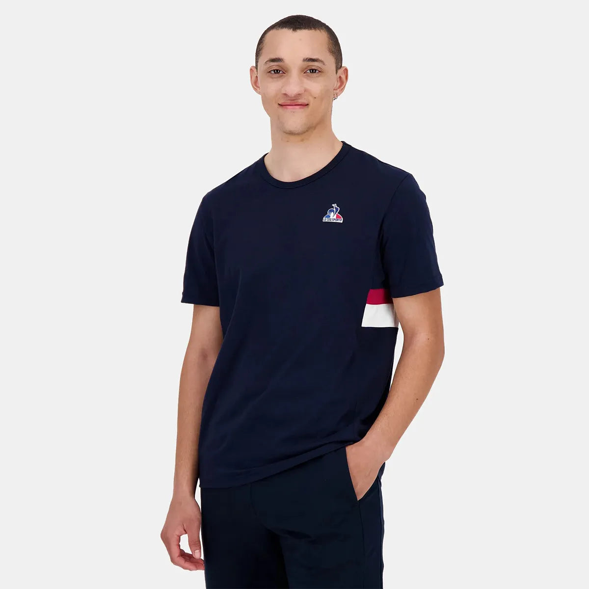 T-SHIR LE COQ SPORTIF TRICOLORE