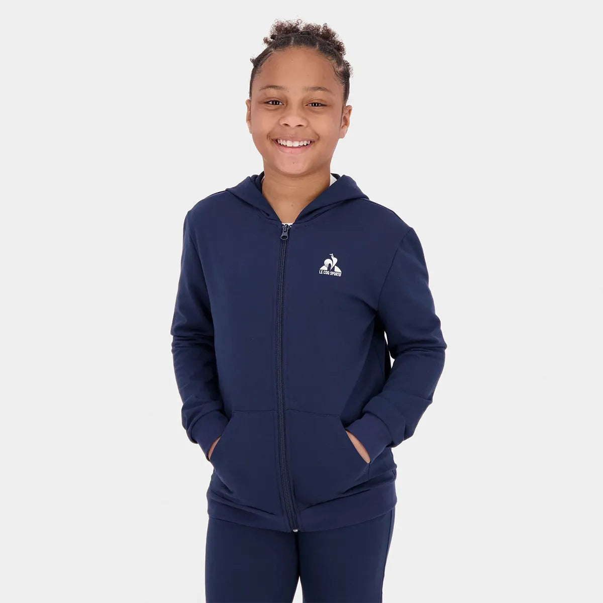 SWEAT LE COQ SPORTIF JUNIOR ESSENTIEL ZIP