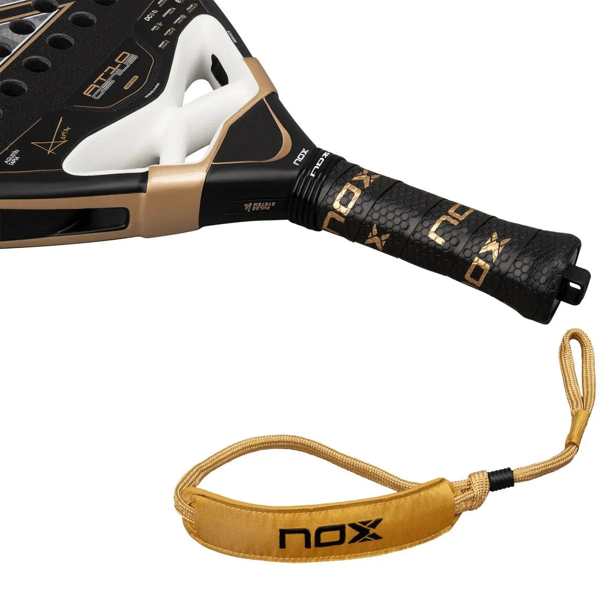RAQUETTE DE PADEL NOX AT10 GENIUS 18K ALUM BY AGUSTIN TAPIA 2026