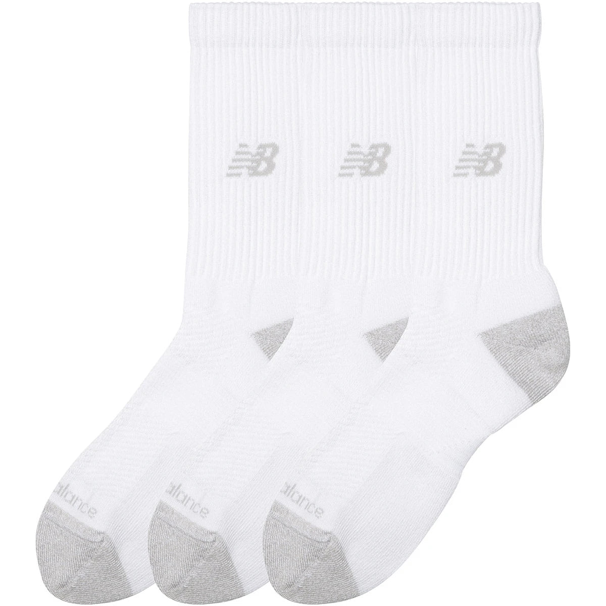 3 PAIRES DE CHAUSSETTES NEW BALANCE ACTIVE CREW (MID)