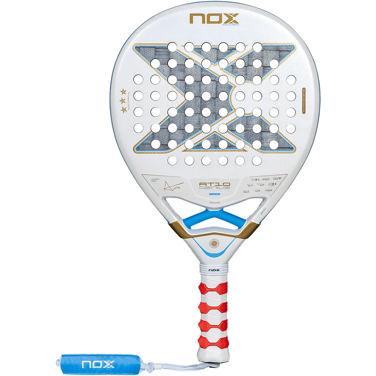 RAQUETTE DE PADEL NOX AT10 GENIUS 18K BUENOS AIRES