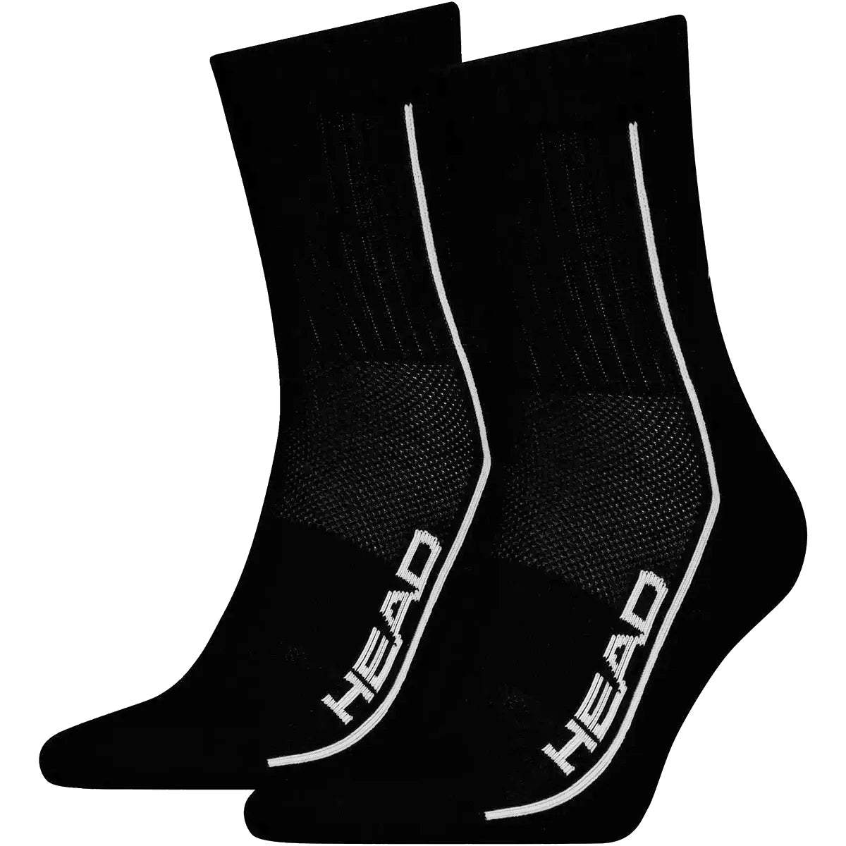 2 PAIRES DE CHAUSSETTES HEAD PERFORMANCE SHORT CREW