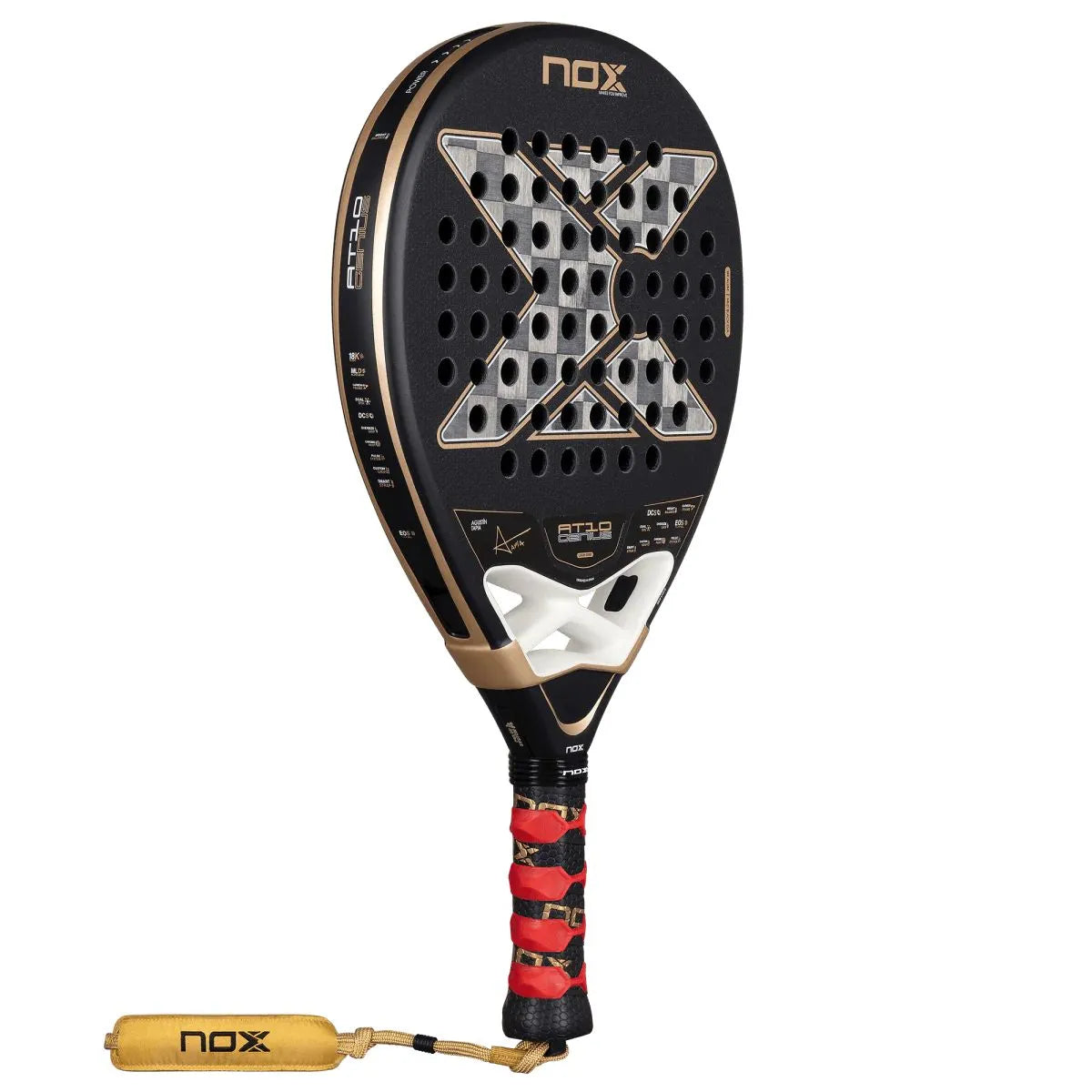 RAQUETTE DE PADEL NOX AT10 GENIUS 18K ALUM BY AGUSTIN TAPIA 2026