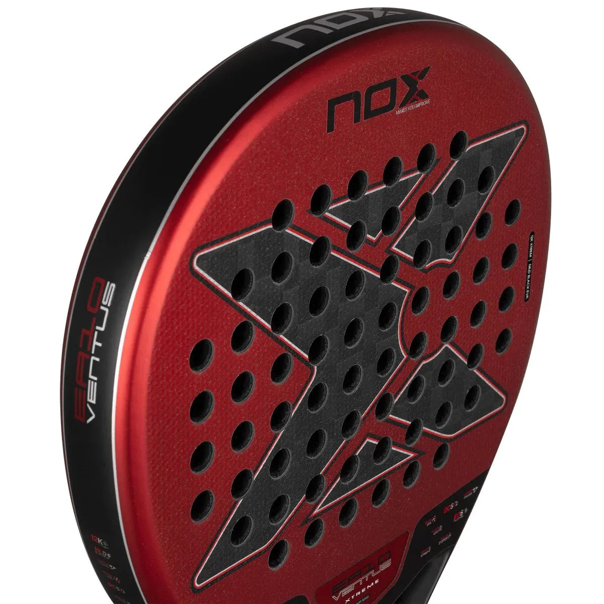 RAQUETTE DE PADEL NOX EA10 VENTUS HYBRID 12K XTREME BY EDU ALONSO 2026