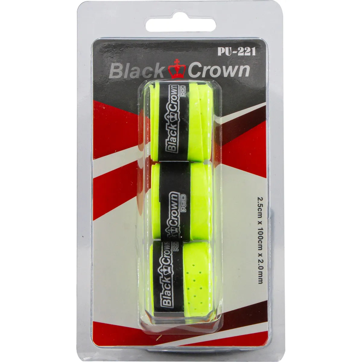 3 SURGRIPS BLACK CROWN JAUNE