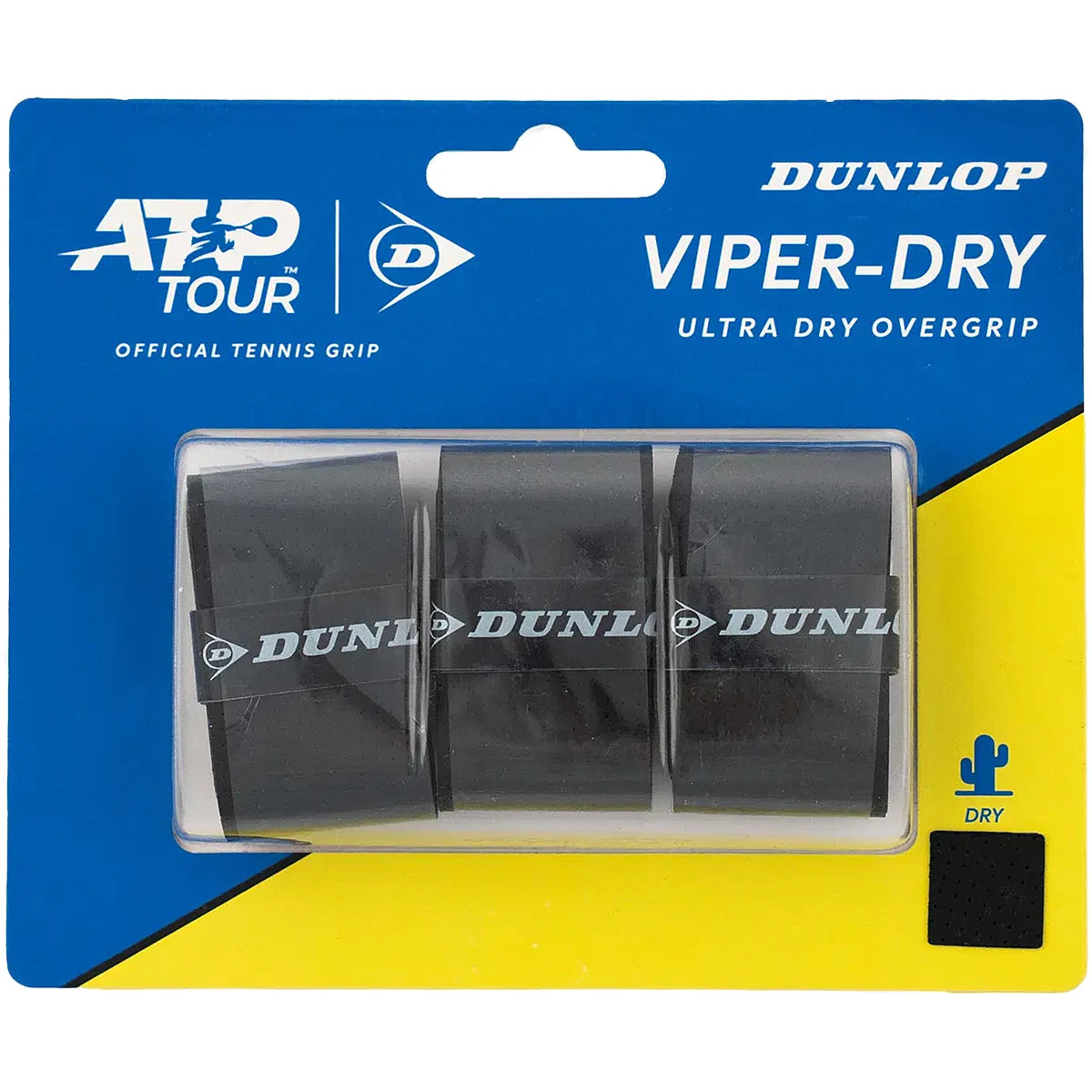 3 SURGRIPS DUNLOP ATP VIPER-DRY