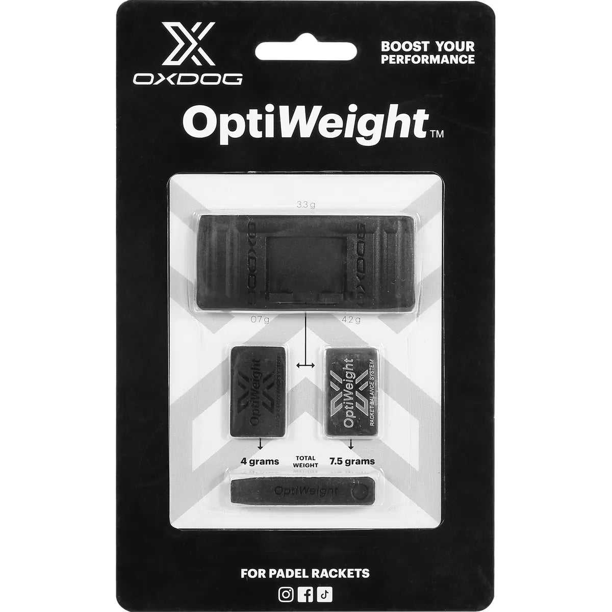 SYSTEME DE CUSTOMISATION OXDOG OPTIWEIGHT