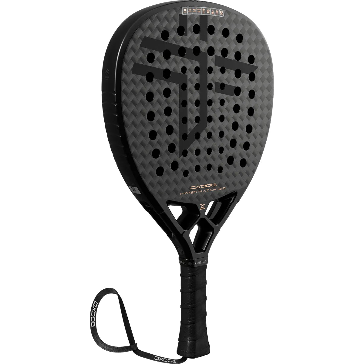 RAQUETTE TEST DE PADEL OXDOG HYPER MATCH 2.0