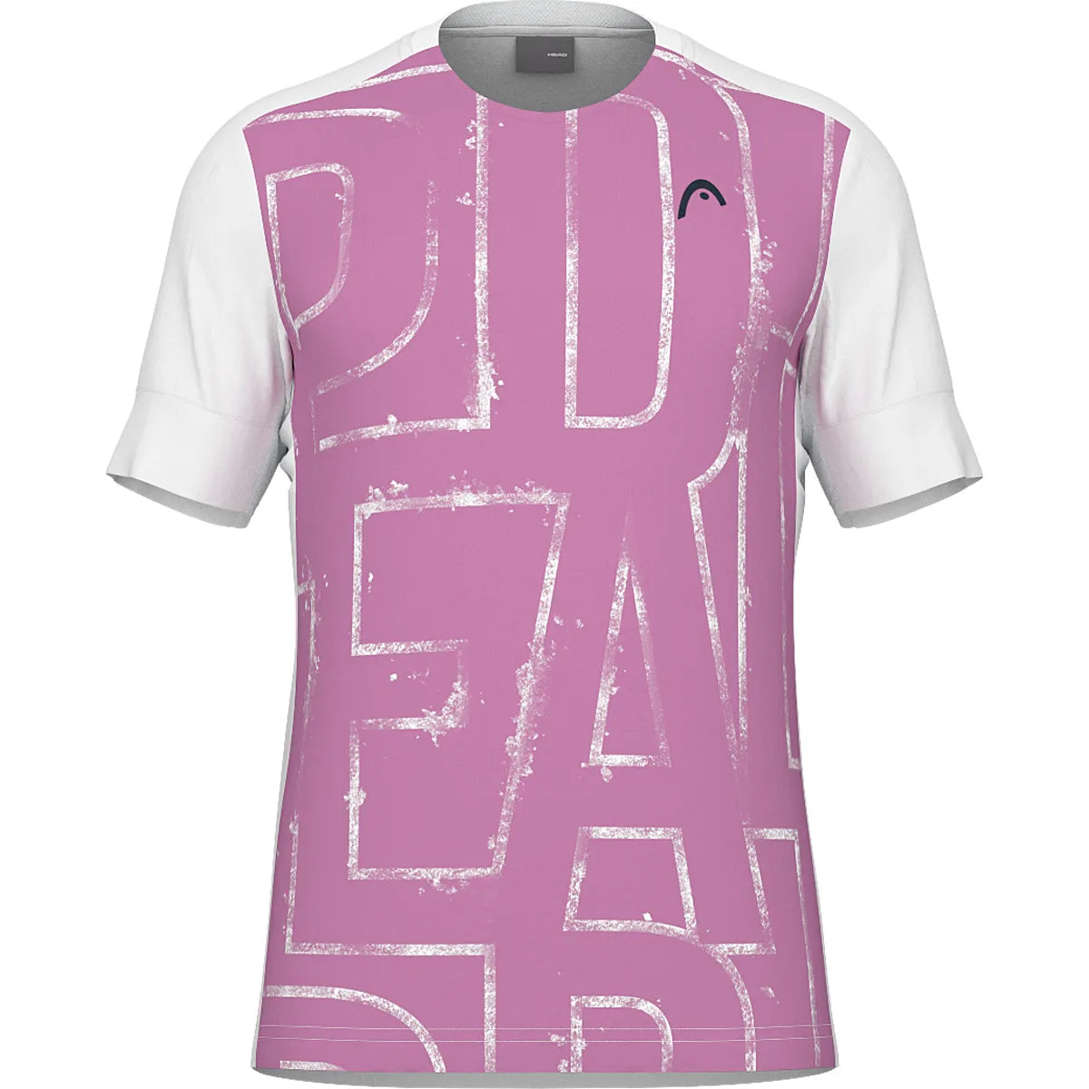 T-SHIRT HEAD PERF GRAPHIC PLAY