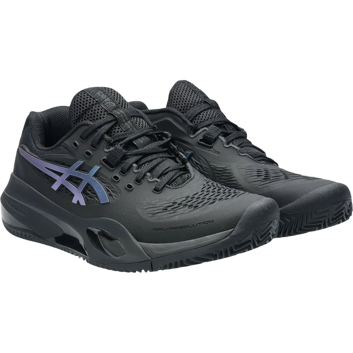 CHAUSSURES ASICS FEMME GEL RESOLUTION X NIGHT PACK TERRE BATTUE