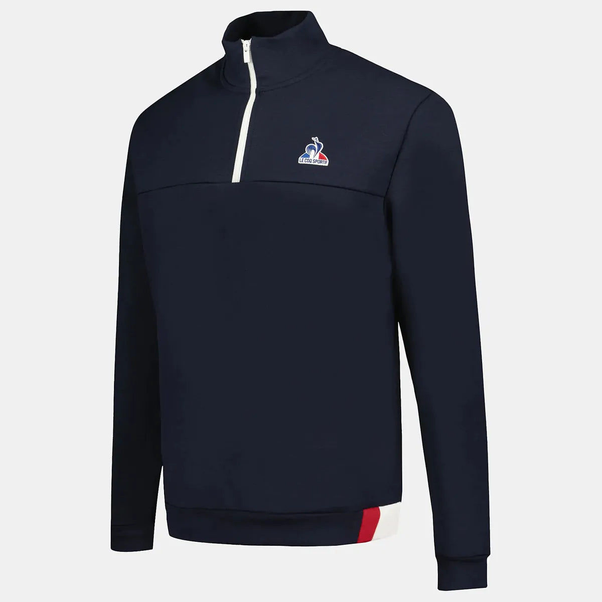 SWEAT LE COQ SPORTIF TRICOLORE 1/2 ZIP