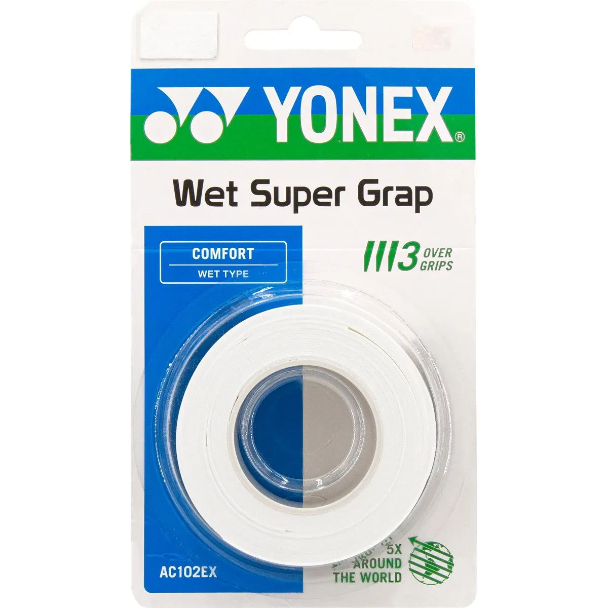 3 SURGRIPS YONEX SUPER GRAP AC 102